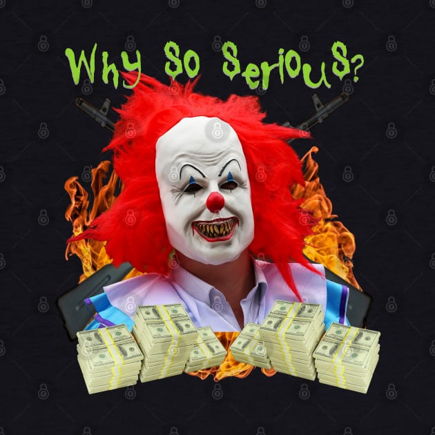 Insane Corny Joke Clown Scary Cringe Meme Shirt You'd See At Walmart Parody by blueversion